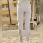 Free People NEW  Movement Plaid Leggings in “Bluebell Combo”, XS‎ Photo 3