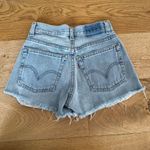 Levi's  Distressed Denim Shorts Photo 2