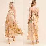 Anthropologie Tahnee Kelland for  Strappy Midi Dress Small Vacation Resort Boho Photo 1
