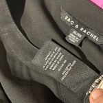 Zac & Rachel Lace Over Front Top Size XL Black Cream Boho Semi Sheer Feminine Photo 7