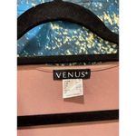 Venus Women's Pink Drop Waist Tunic Top with Jeweled Waistband Size Small Photo 2