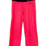 Nike  Pro Hypercool Neon Coral Leggings Sz S Photo 7