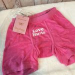 Dolls Kill NWT  x Daydream Nation “Love Hurts” Terry Cloth Boxer Briefs Photo 3