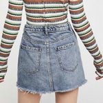 Free People NWT  Denim Mini Skirt Photo 1