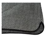 Max Studio  extra small black & ivory chevron mini dress 3/4 sleeves boatneck Photo 8