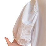 Anthropologie  Eri + Ali White Puff Sleeve Top Photo 1