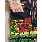 Jessica Taylor Bob Marley Sz. XL Lightweight Pullover Blouse Rasta Jamaica Photo 4