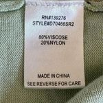 Anthropologie  Danielrainn Knit Top Blouse Crewneck Multicolor Floral Sz L #2256 Photo 7