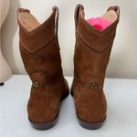 Frye  Blair Western Short Boots Pebbled Leather Rare Country, Americana sz6 Photo 3