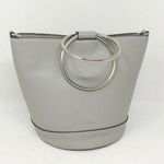 Revolve CoLab Grey Tote Bucket Bag Photo 0