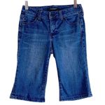 Liverpool Women's Shorts Bermuda Denim Jean 11” Inseam Medium Wash Size 0/25 Blue Photo 6