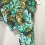 Lauren Ralph Lauren LRL women's jungle palm beach cargo pocketed silky jumpsuit Green Size 0 Photo 4