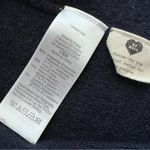 Madewell Kent Fuzzy Cardigan Merino Wool Alpaca Blend Navy Blue XXS Photo 8