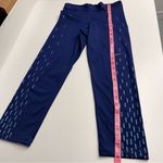 Nike  pro dri fit leggings small capri blue active leggings for performance Photo 4