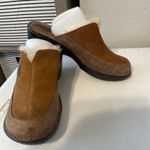 Born concept BOC  Womens Size 9 Slip On Fur Lined Mule Clogs Brown Photo 0