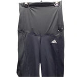 Adidas  Aeroready Activewear Maternity Black Leggings Extra Small New With Tags Photo 3