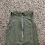 Pretty Little Thing  mint zipper bodycon dress size 6 Photo 1