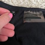 Gymshark  black faux wrap shirt size small Photo 3