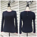 Talbots  Knit Sweater with 1/4 Back Zipper Photo 1