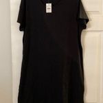 J.Crew  100% cotton dress size L black color brand new with tags Photo 0