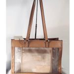 Patricia Nash Leather & Nylon Mesh Tote Photo 6