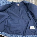 J.Crew Factory 2P Short Quilted Cotton Blend Jacket Blue Photo 4