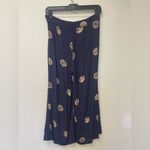 Silence + Noise  extreme kick flare navy polka dot pant sz 4 Photo 5