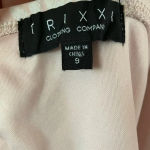 Trixxi  Pale Pink And Blue Puff Print Dress Size‎ 9 Photo 9