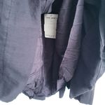 Free People  Hailey Black Ruffle Babydoll Mini Dress Photo 3