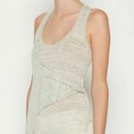 Brochu Walker  Enzo 100% Linen Twist Tank Top Sleeveless Neutral Gray Summer XS Photo 1
