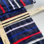 Court & Rowe Sweater Womens Small Black Red Blue Amelia Stripe Oversized Slouchy Photo 9