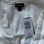 Torrid Sapphire Blue Dip Dye Short Sleeve Challis Dolman Size 2X Photo 2