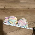 Victoria's Secret Victoria’s Secret Y2K Tie Dye Aztec Bandeau Bikini Top Pink Blue Size 34B Photo 5