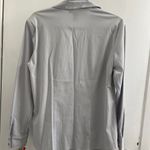 Style & Co  Top light gray, new button down blouse size medium 🩷 Photo 1