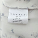 OhSevenDays Maternity Caroline Dress Size XL‎ Maxi With Slit White Photo 10