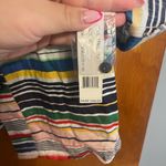 Zac & Rachel Blue and Green Button Down Shirt Casual Striped Size XL Photo 4