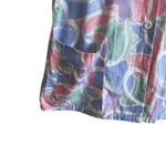 Barco Women Scrub Top‎ S Pastel Floral Medical Uniform Nurse Workwear Dental Purple Photo 10