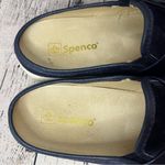 Spenco Barbados Orthotic Bow Suede Mules in Navy Blue Size 8 Photo 3