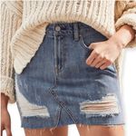 PacSun 🦎Vintage Pocket Mini Denim Skirt🌵Sz 25 Photo 0