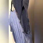 LA Hearts L.A Hearts Blue Floral Women's Tie Top Sz Small Photo 5