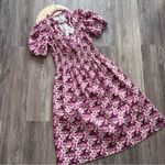 J.Crew NWT‎  Liberty fabric smock waist midi dress butterfield floral print Photo 1