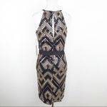 Leith NWT sequin cut out mini dress disco party Photo 3