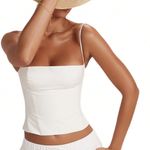 Edikted White Corset Top Photo 1