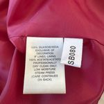 Susan Bristol Vintage Y2K  100% Silk Red Floral Embroidered Lightweight Jacket Photo 7