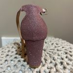 Allegra K Pink Sparkle Heels Photo 2