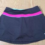 FILA Women’s Athletic Stretchy Skort with Back Pocket Dark Gray/Pink Size Small Photo 0