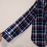 Jachs Girlfriend  Long Sleeve Button Down Plaid Shirt Size Small Photo 4
