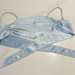 Motel Rocks Light Blue Zashe Cami Crop Top Photo 0