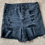 | American Eagle Outfitters Super Hi-Rise Shortie denim s… Photo 1