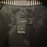 J.Crew  New Lady Glen Plaid Front Tie Blazer Jacket Gray Red Size 0 Photo 12